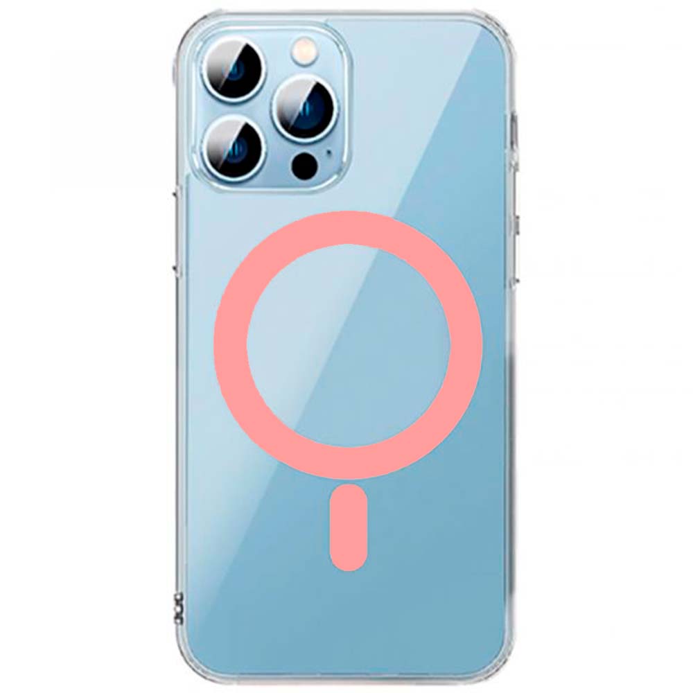 Accesorio el rey adaptador magnetico magsafe para estuche color rosado Shop name