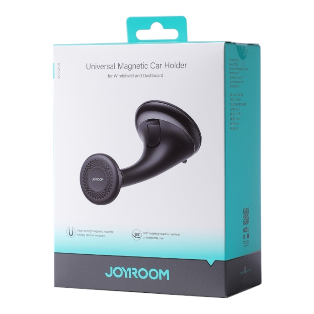 Accesorio joyroom holder jr-zs356 magnetic car phone mount (windshield) color negro Shop name