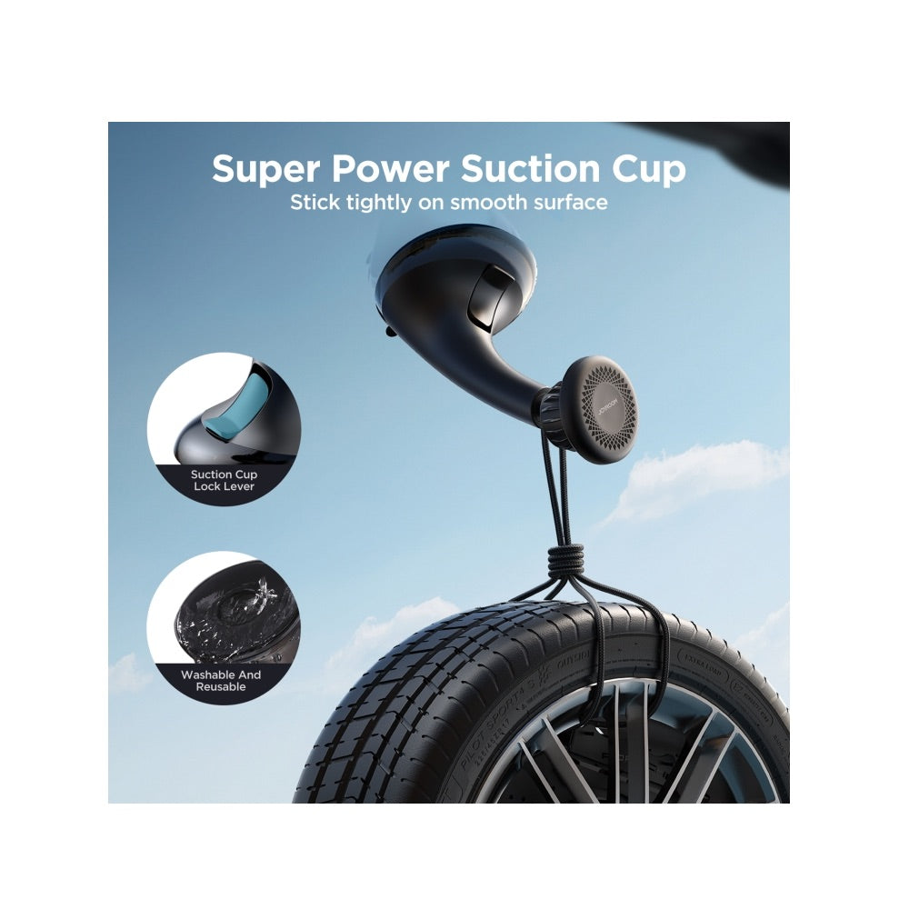 Accesorio joyroom holder jr-zs356 magnetic car phone mount (windshield) color negro Shop name