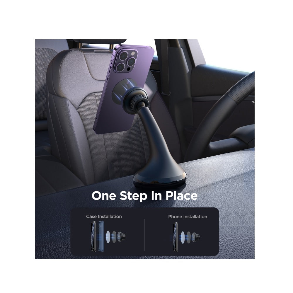 Accesorio joyroom holder jr-zs356 magnetic car phone mount (windshield) color negro Shop name