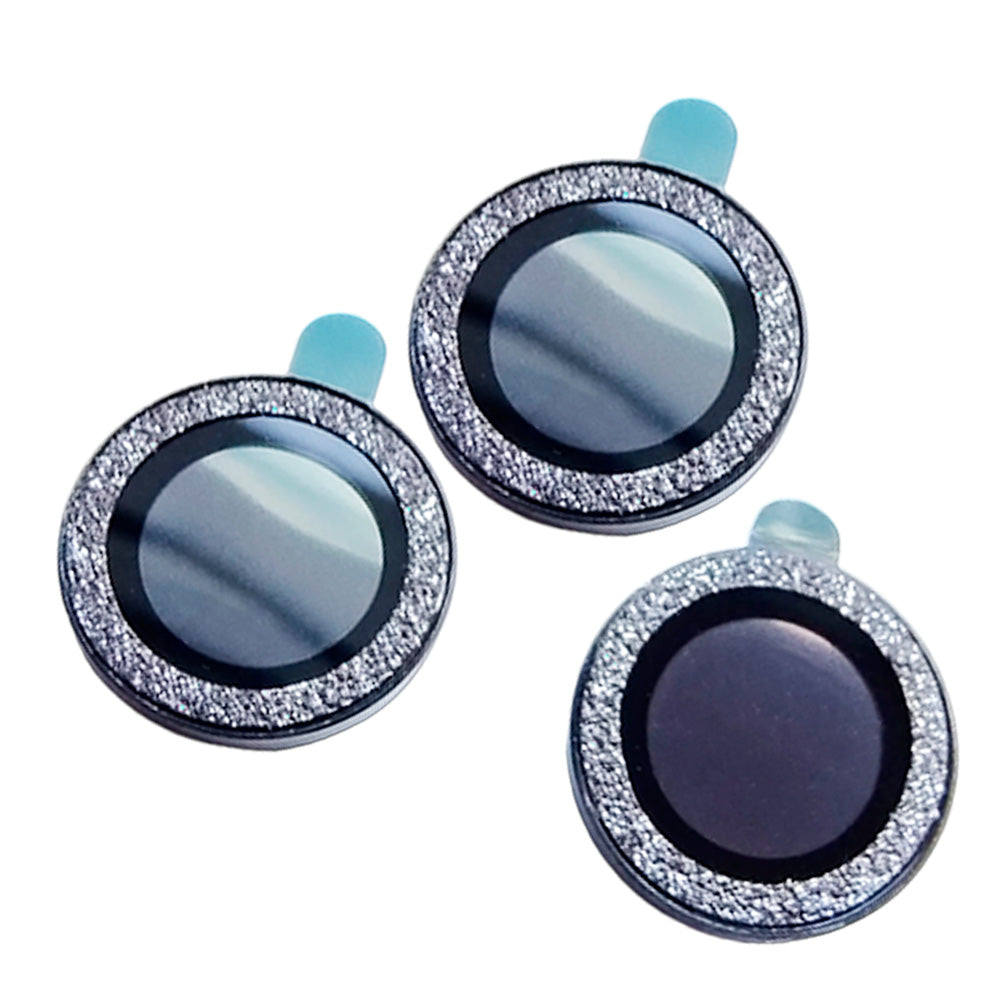 Accesorio el rey vidrio templado camara iphone 15 pro brillos color negro Shop name