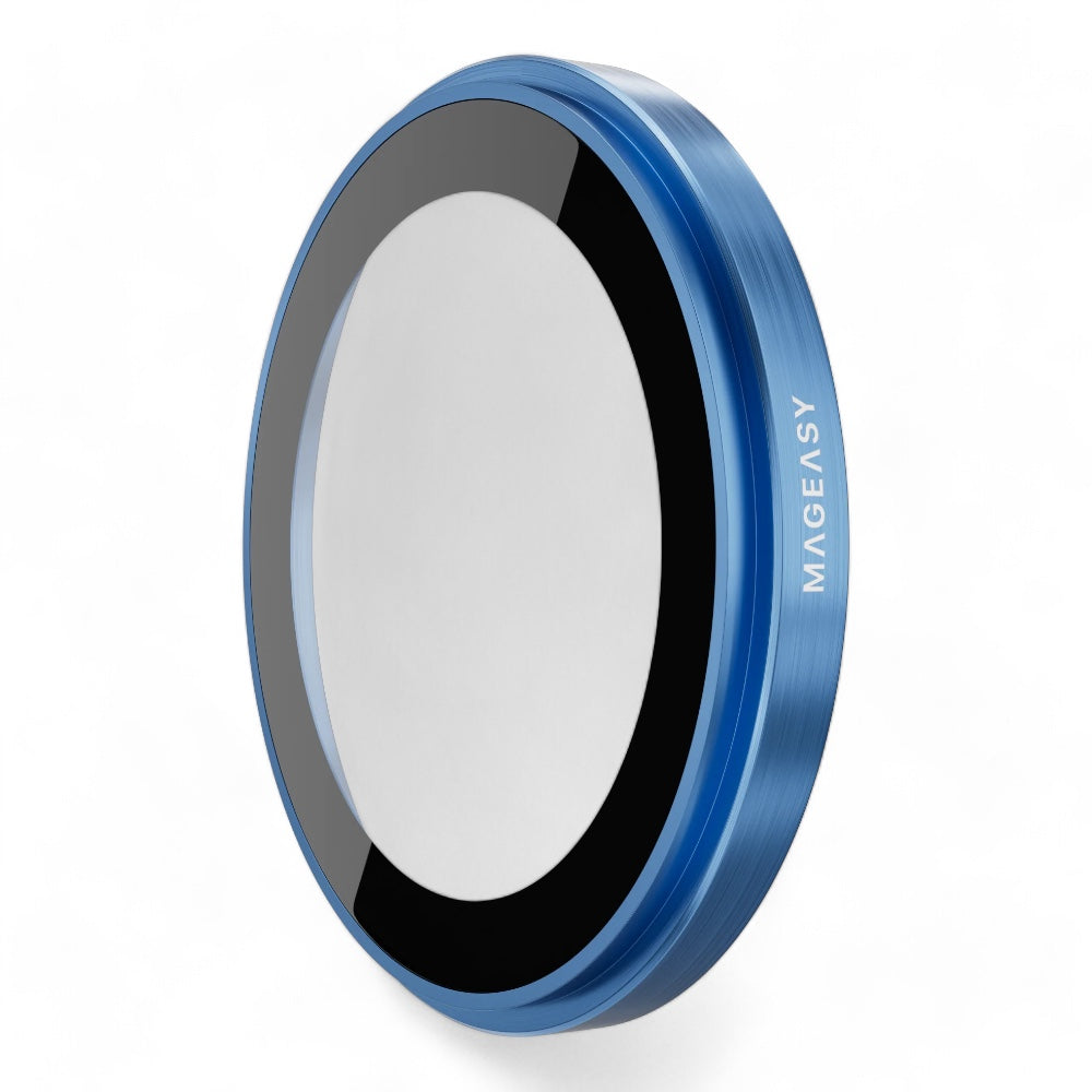 Accesorio mageasy vidrio templado camara iphone 16 lenz sapphire lens protector for 2024 iphone 2 lenses / 2 lenses large color azul Shop name