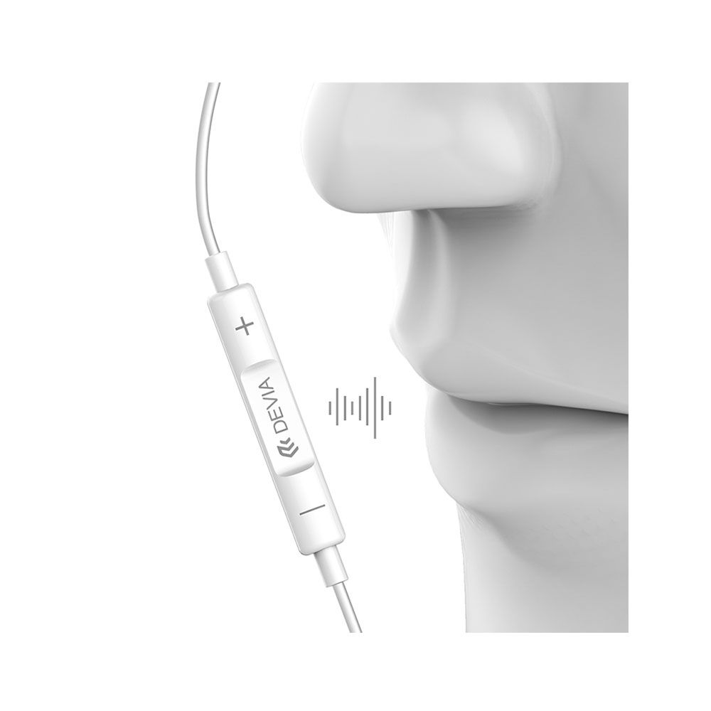 Audifonos devia lightning star series earbuds lightning earphone (em026) color blanco Shop name