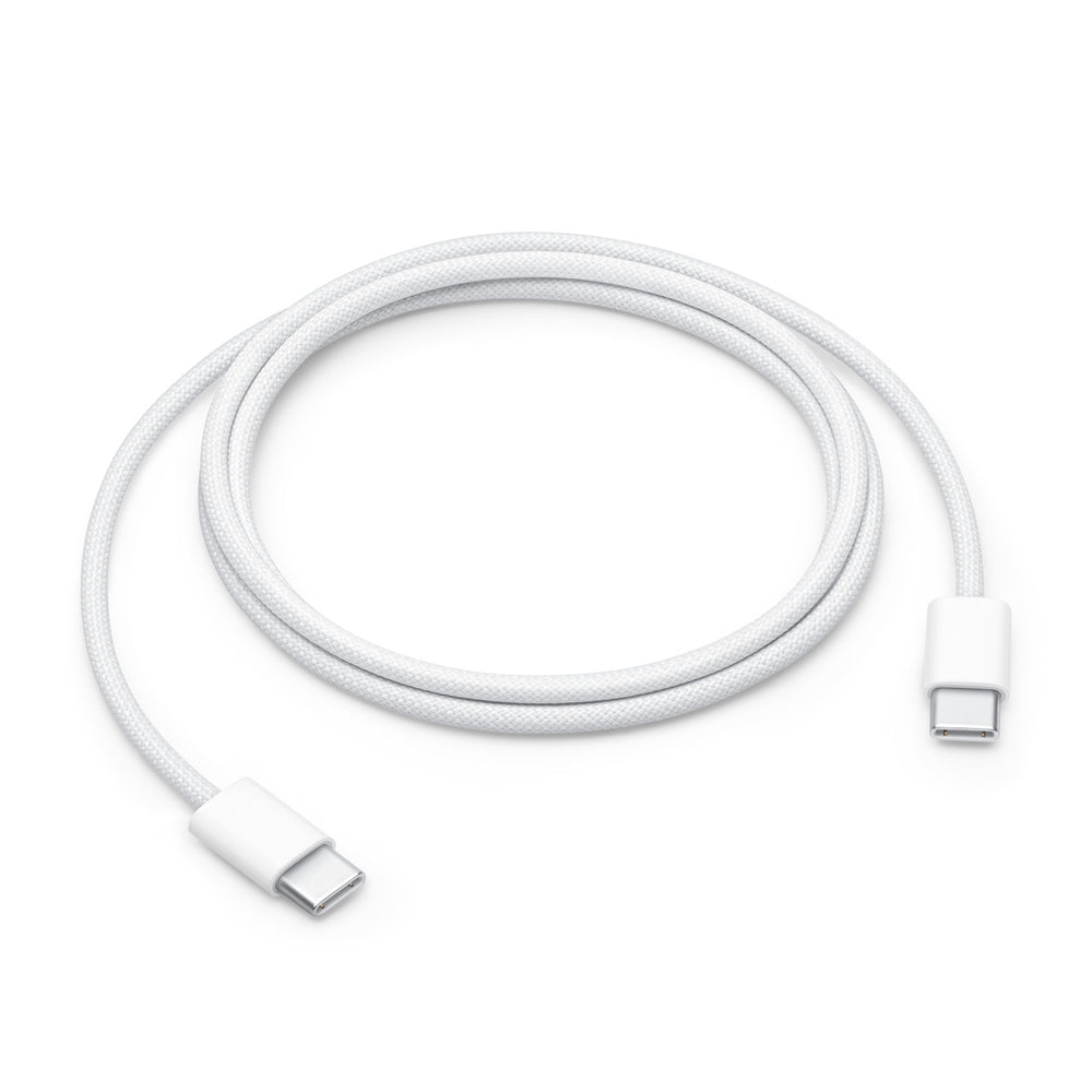 Cable apple tipo c trenzando 60w 1 metro largo color blanco Shop name