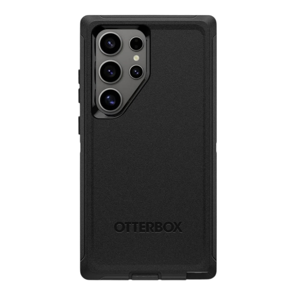 Estuche otterbox defender con clip color negro modelo samsung s24 ultra