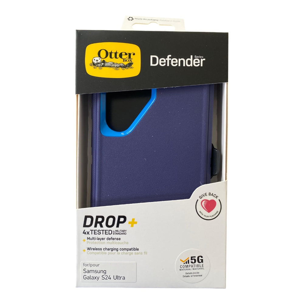Estuche OtterBox Defender para Samsung S24 Ultra Azul Shop name
