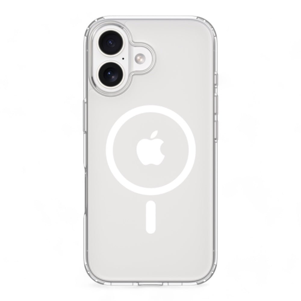 Estuche devia magsafe iphone 16 pure clear magnetic shockproof case color transparente  Shop name
