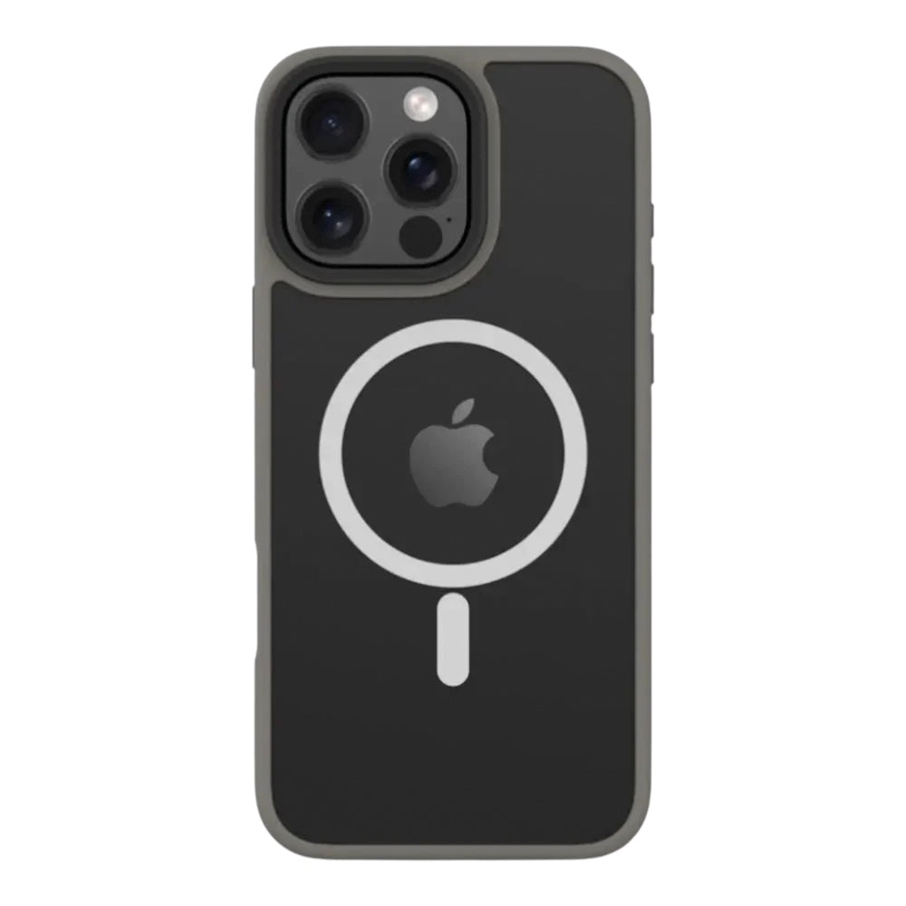 Estuche MagSafe Para iPhone 16 Pino Series Magnético Anti Caídas Gris Oscuro Shop name