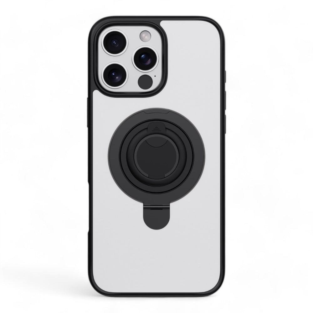 Estuche devia magsafe iphone 16 delight series magnetic case with bracket color negro Shop name