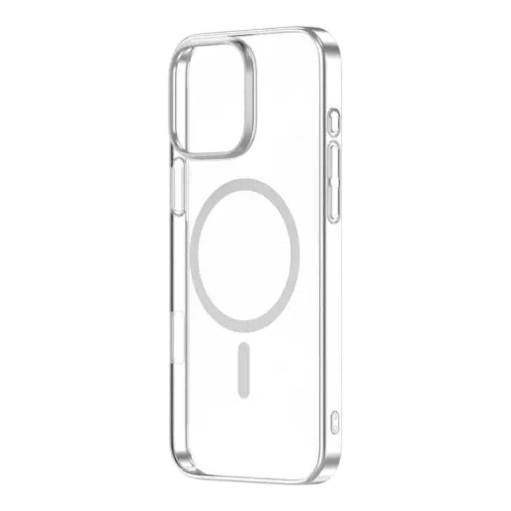 Estuche devia magsafe iphone 16 plus glimmer magnetic series case(pc) color gris