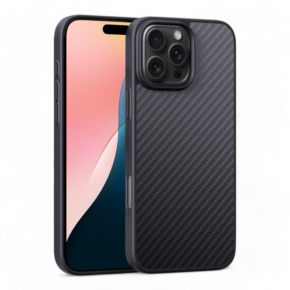 Estuche devia magsafe iphone 16 plus kevlar series ultra-thin magnetic shockproof case color negro Shop name