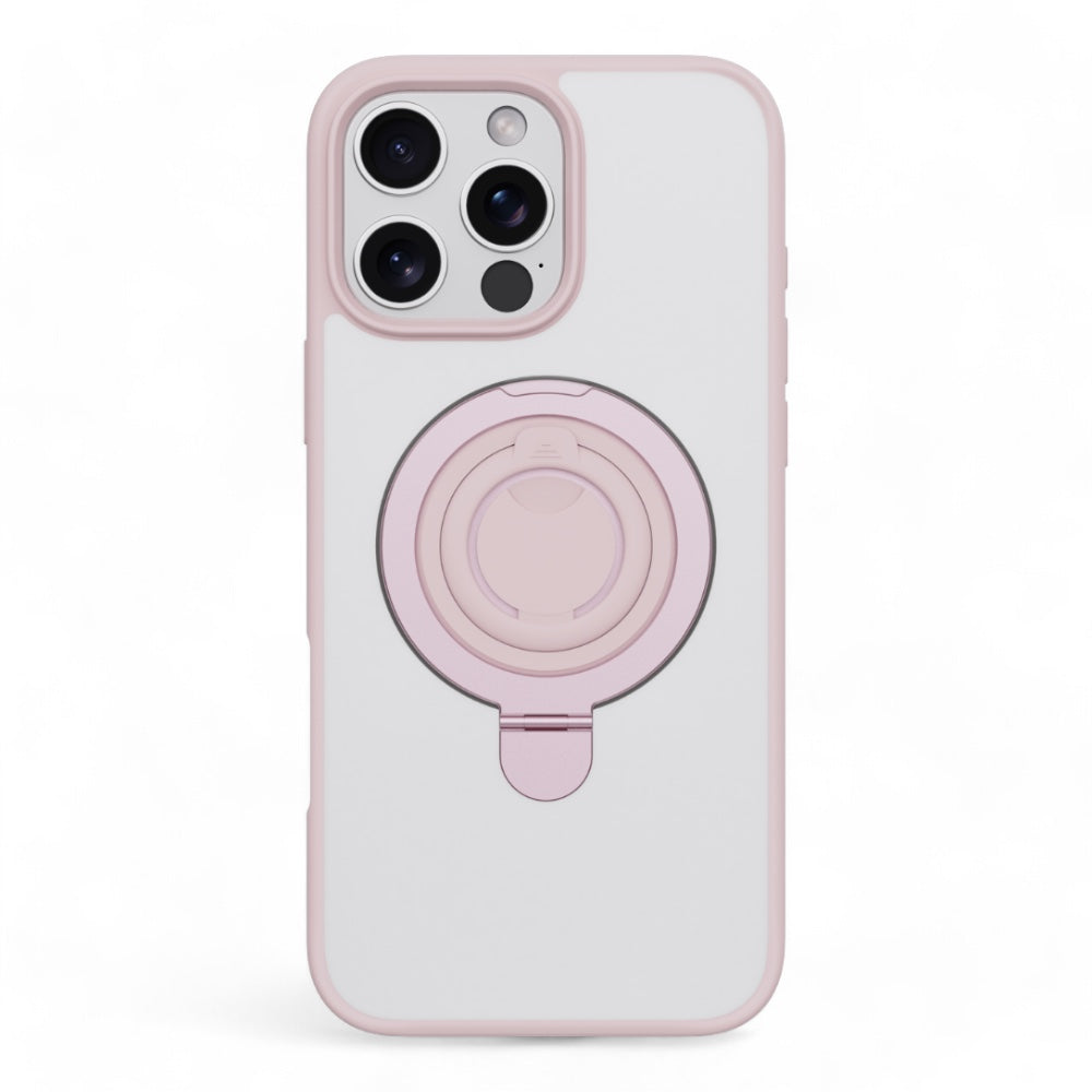 Estuche devia magsafe iphone 16 pro max delight series magnetic case with bracket color fucsia Shop name