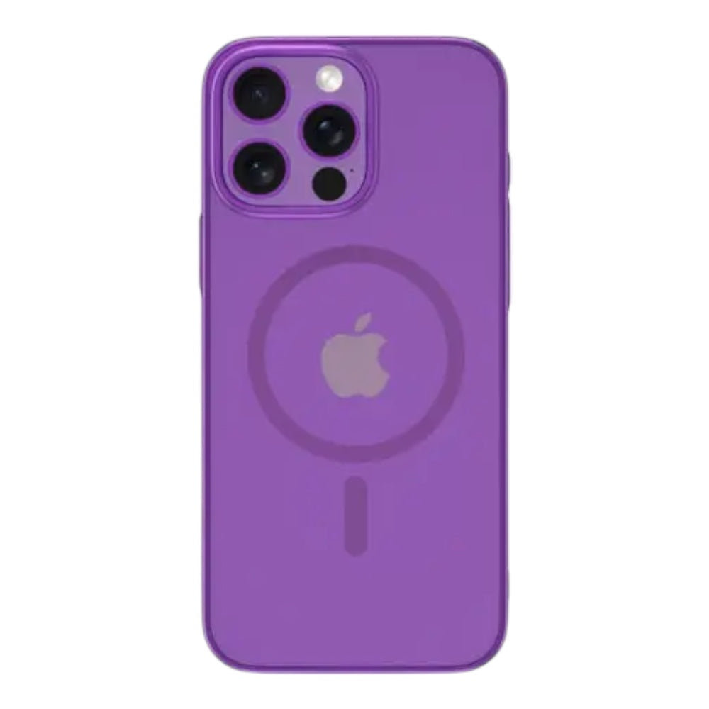 Estuche devia magsafe iphone 16 pro glimmer magnetic series case(pc) color rosado Shop name