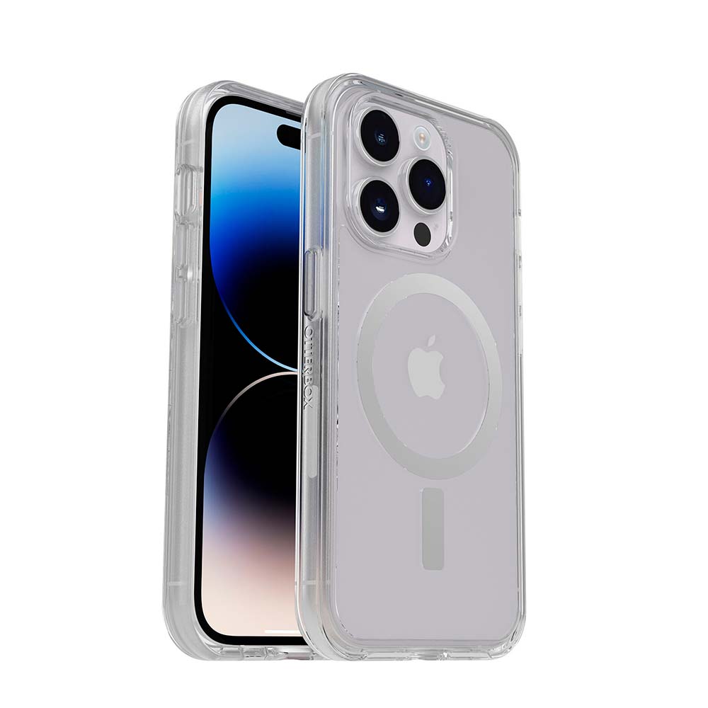 Estuche otterbox symmetry iphone 15 pro magsafe color transparente Shop name
