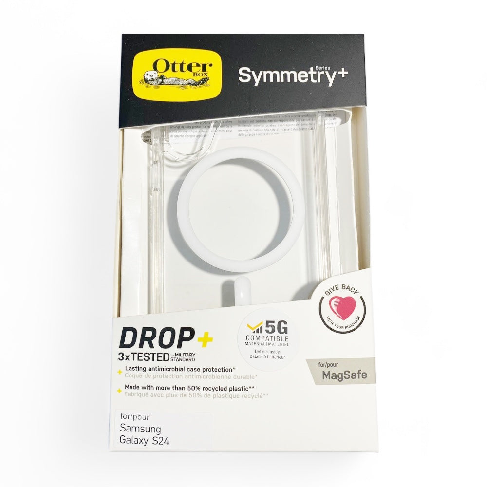 Estuche otterbox symmetry magsafe samsung s24 color transparente Shop name