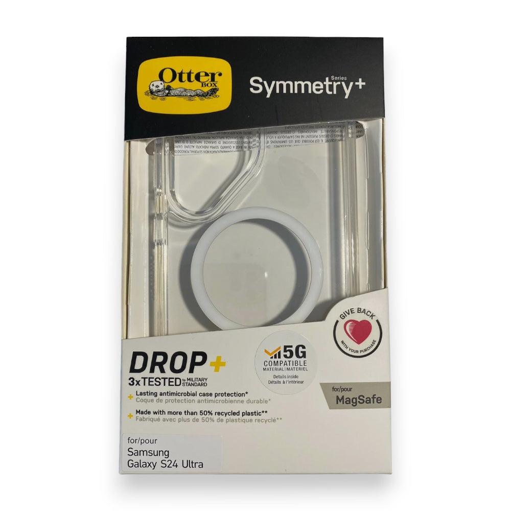 Estuche otterbox symmetry magsafe samsung s23 ultra color transparente/negro Shop name