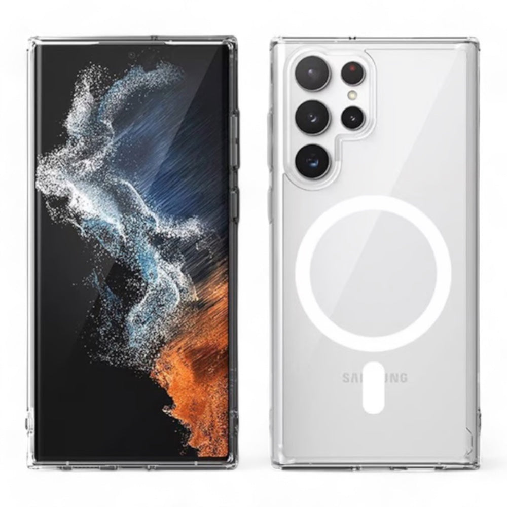 Estuche OtterBox Symmetry Samsung S24 Ultra MagSafe Transparente Shop name