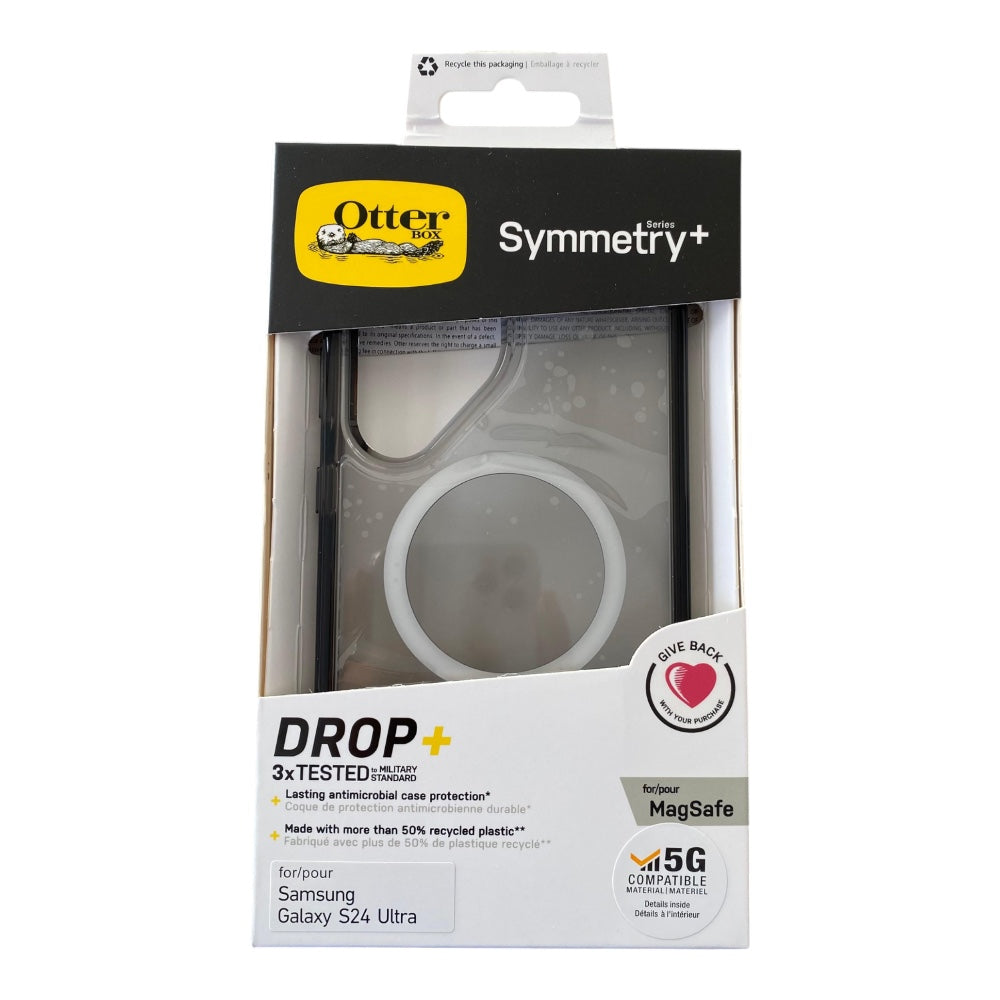 Estuche otterbox symmetry samsung s24 ultra magsafe color negro Shop name