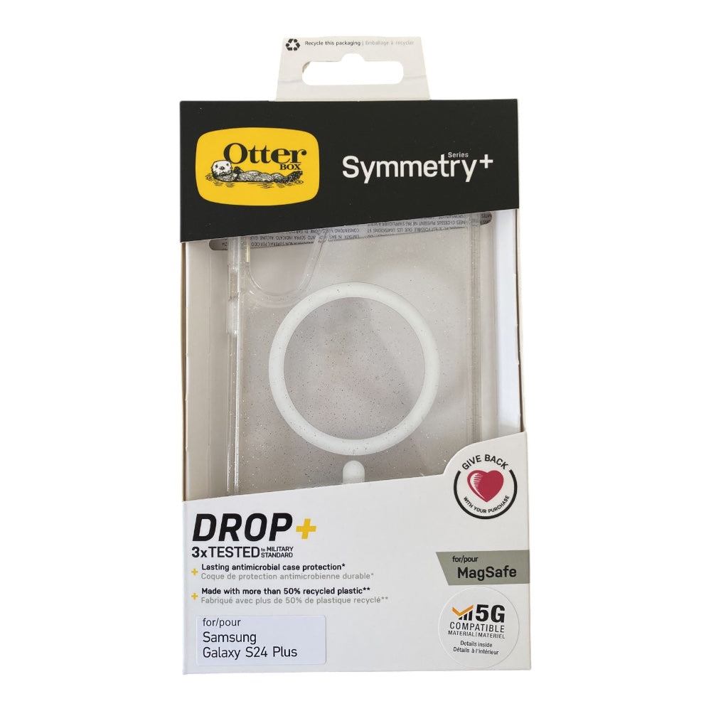 Estuche otterbox symmetry magsafe samsung s24 plus color transparente/glitter Shop name