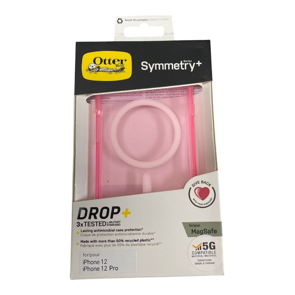 Estuche otterbox symmetry iphone 12 pro magsafe color rosado Shop name