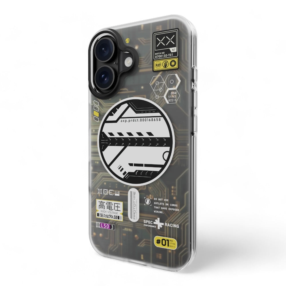 Estuche switcheasy artist iphone 16 artist m 3d patterned shockproof case cyber color multicolor Shop name