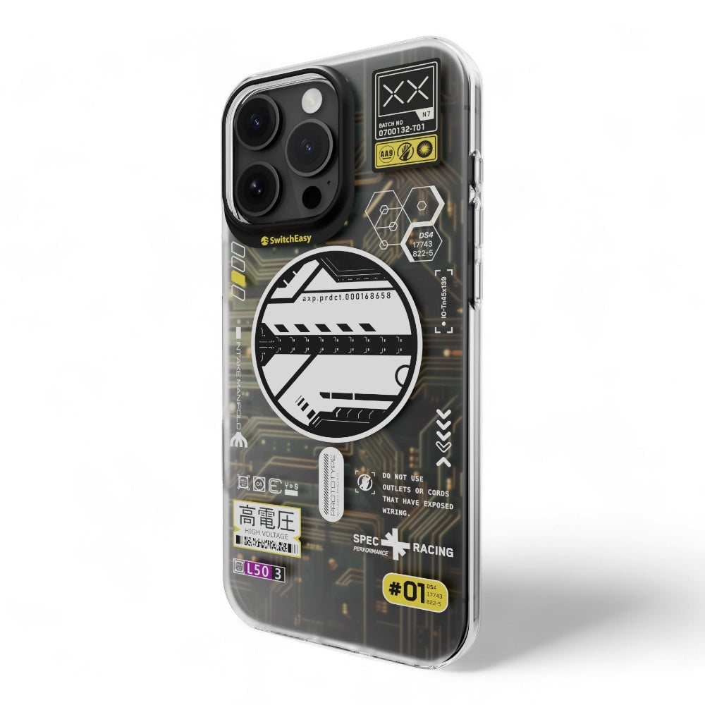 Estuche switcheasy artist iphone 16 pro artist m 3d patterned shockproof case cyber color multicolor Shop name