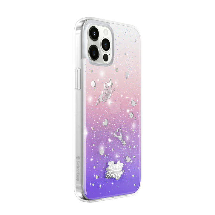 Estuche clasico switcheasy lucky apple iphone 12 pro max color twilight