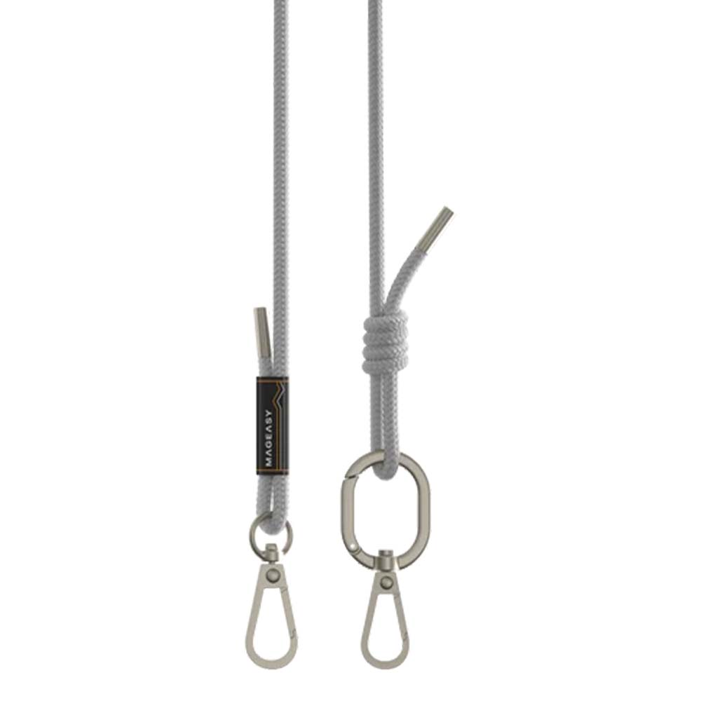 Estuche mageasy roam iphone 15 pro roam + strap color gris  Shop name