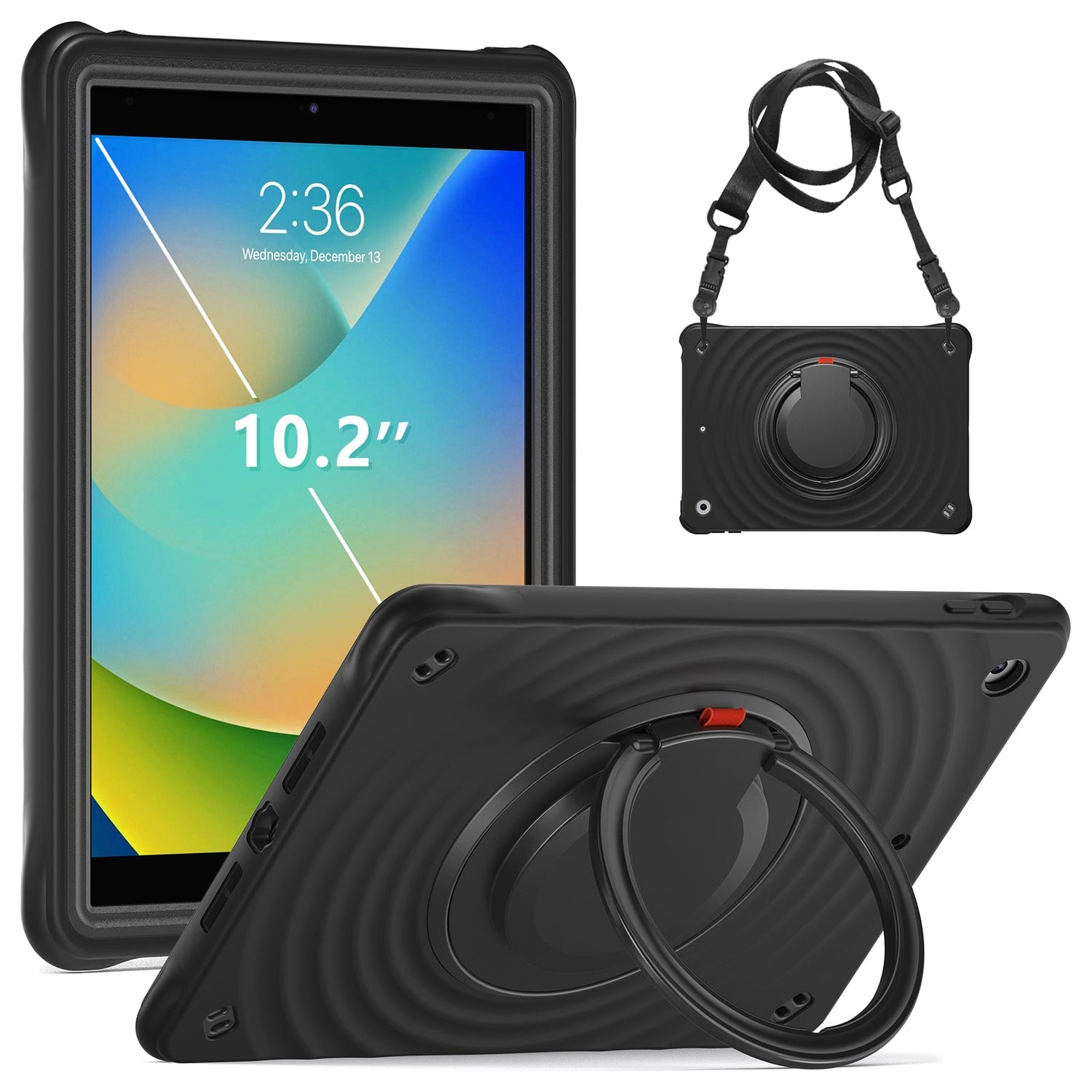 Estuche chief engineer b series modelo ipad 10.2 color negro con strap Shop name