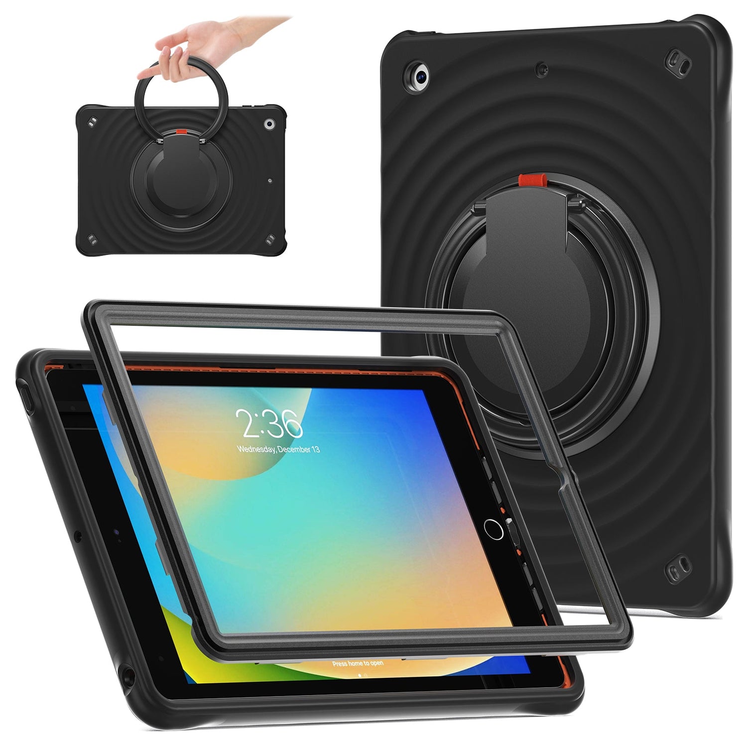 Estuche chief engineer b series modelo ipad 10.2 color negro con strap Shop name