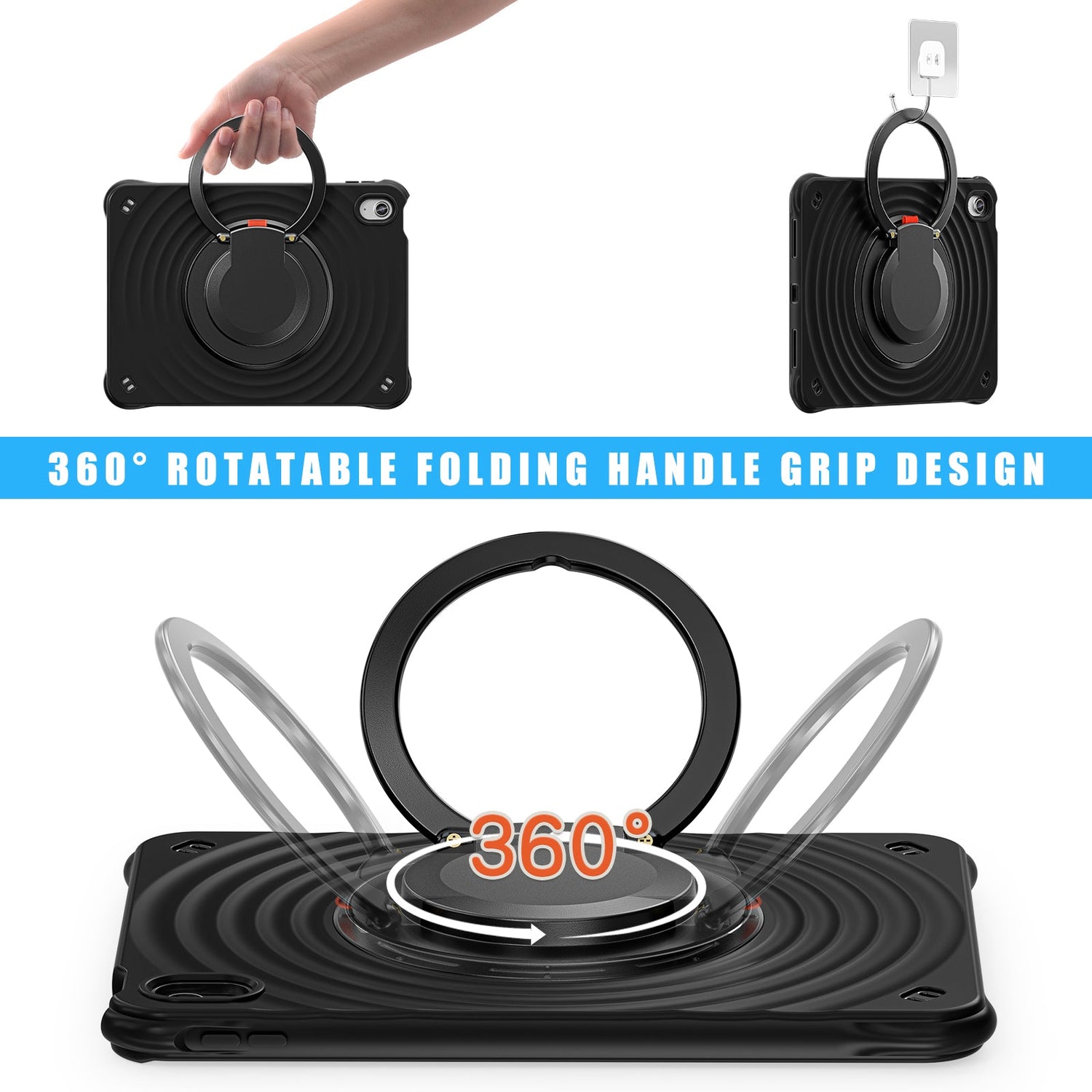 Estuche chief engineer b series modelo ipad 10 th color negro con strap Shop name