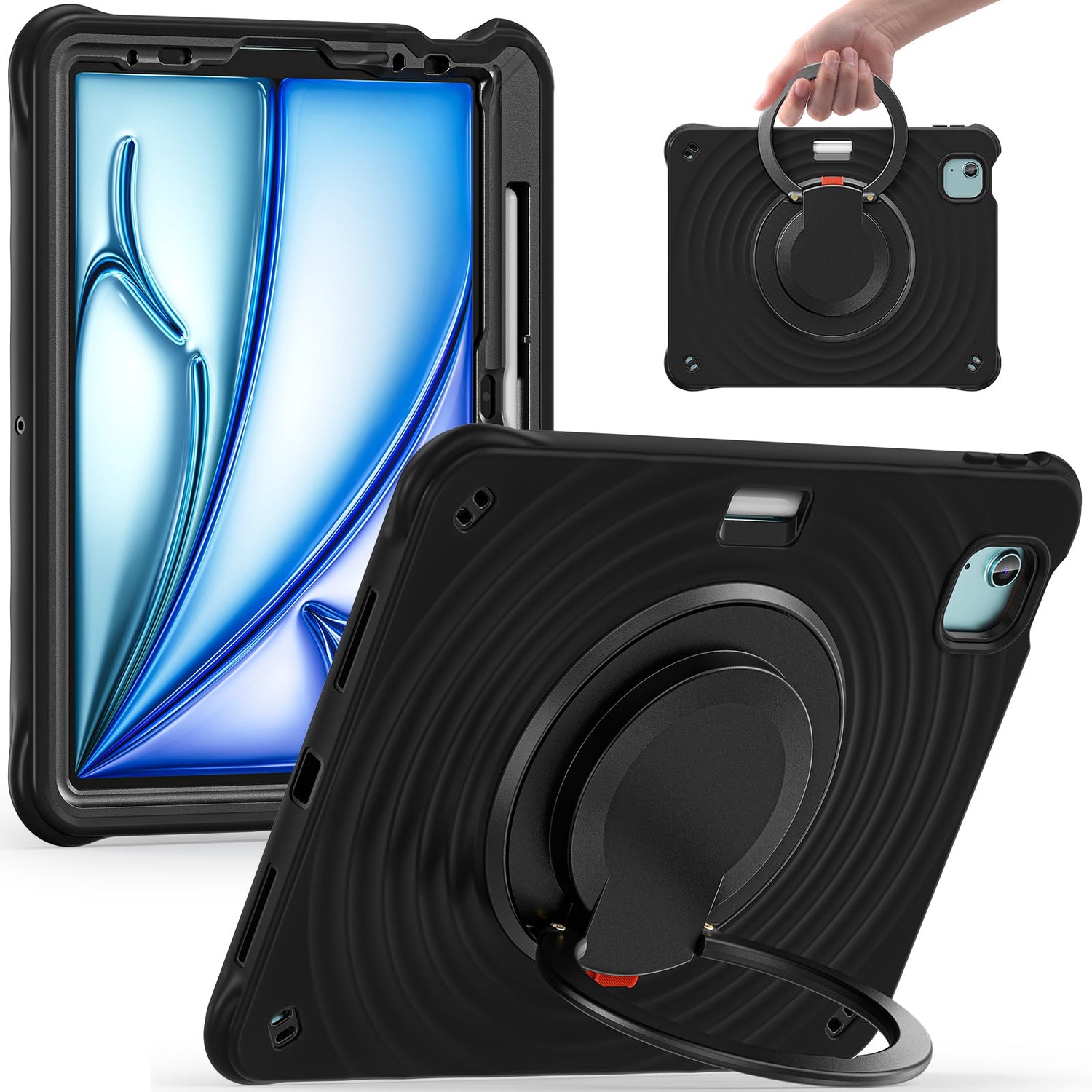 Estuche chief engineer b series modelo ipad air 11 2024 color negro con strap  Shop name