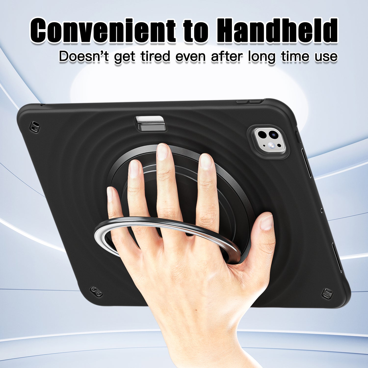 Estuche chief engineer b series modelo ipad pro 13 2024 color negro con strap Shop name