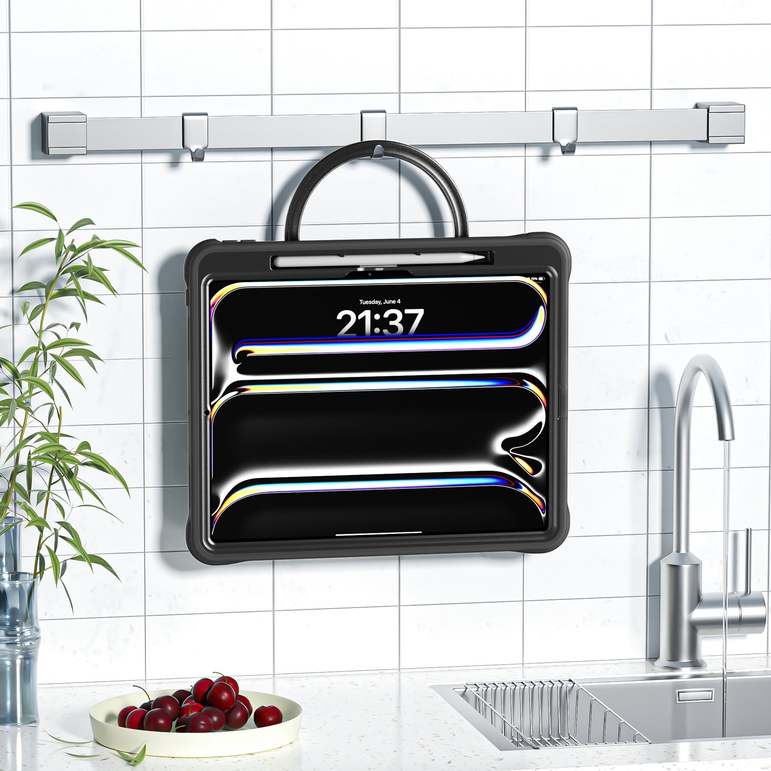 Estuche chief engineer b series modelo ipad pro 13 2024 color negro con strap Shop name