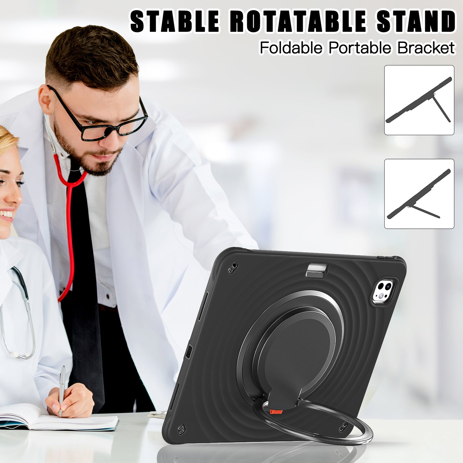 Estuche chief engineer b series modelo ipad pro 13 2024 color negro con strap Shop name