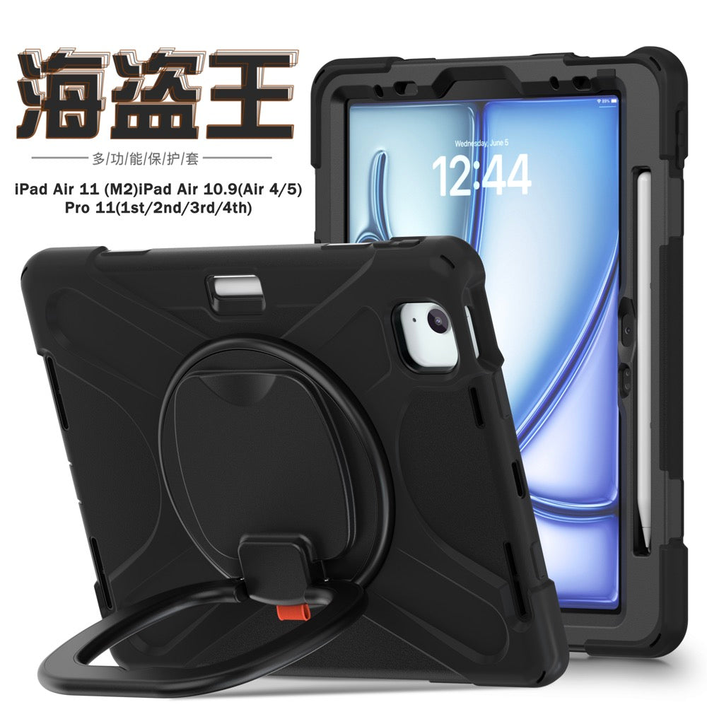 Estuche pirate b series modelo ipad air 11 2024 color negro con strap Shop name