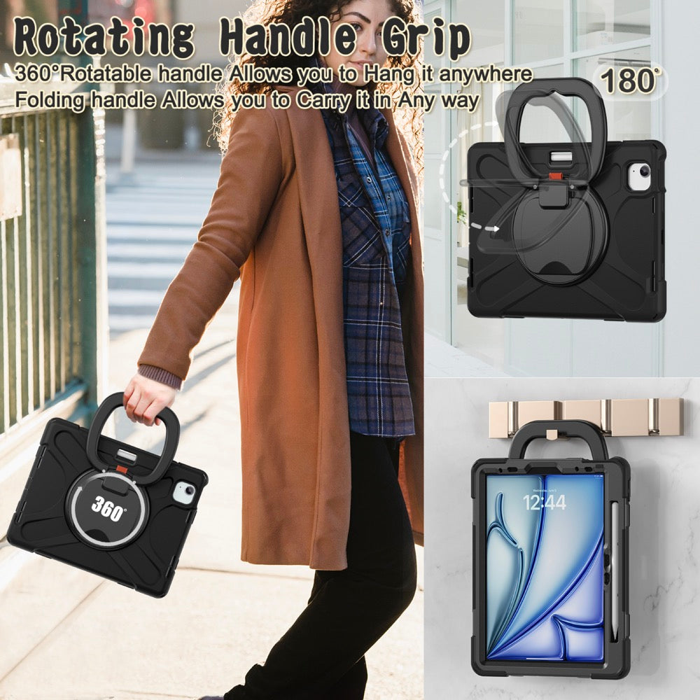 Estuche pirate b series modelo ipad air 11 2024 color negro con strap Shop name