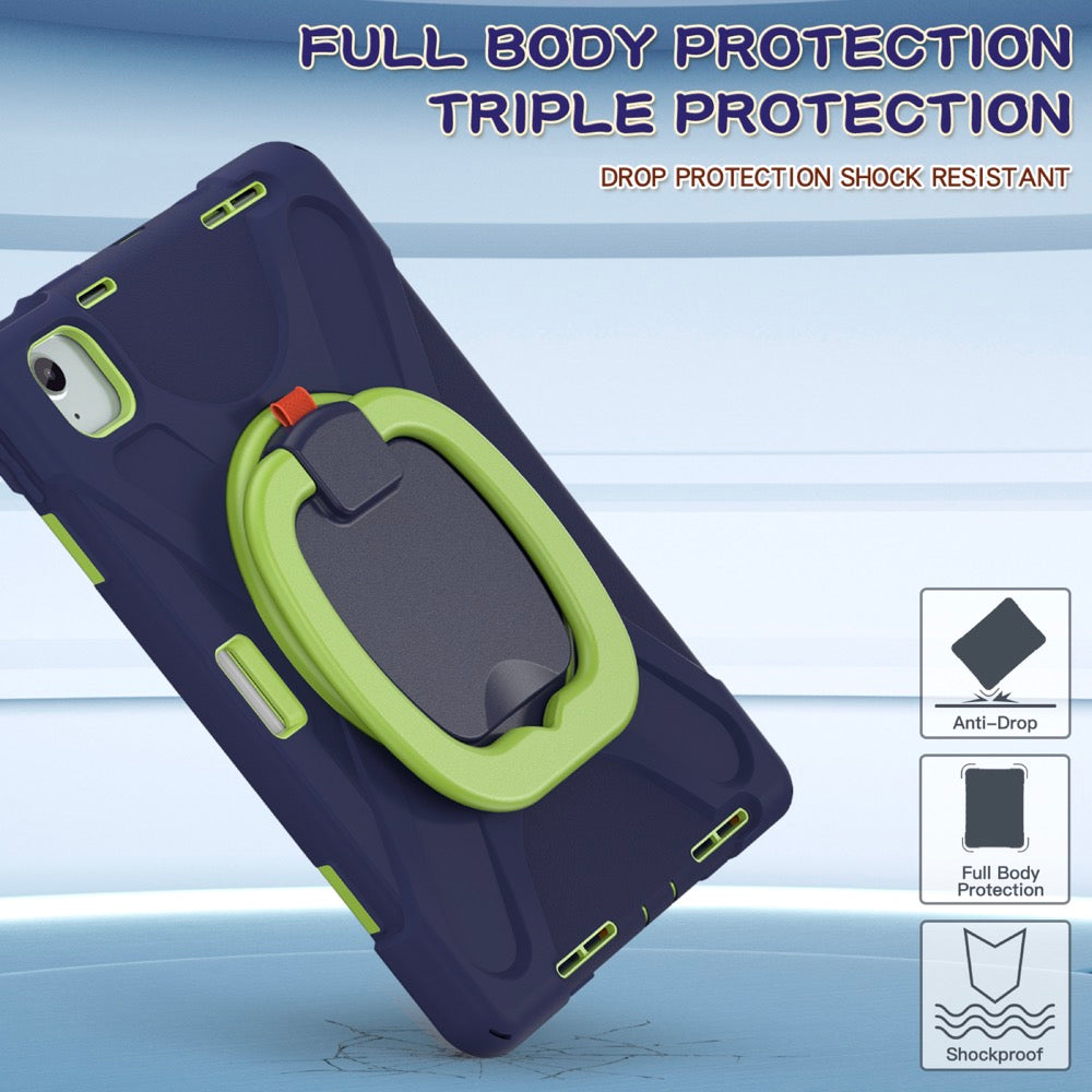 Estuche pirate b series modelo ipad air 11 2024 color azul marino / verde con strap Shop name