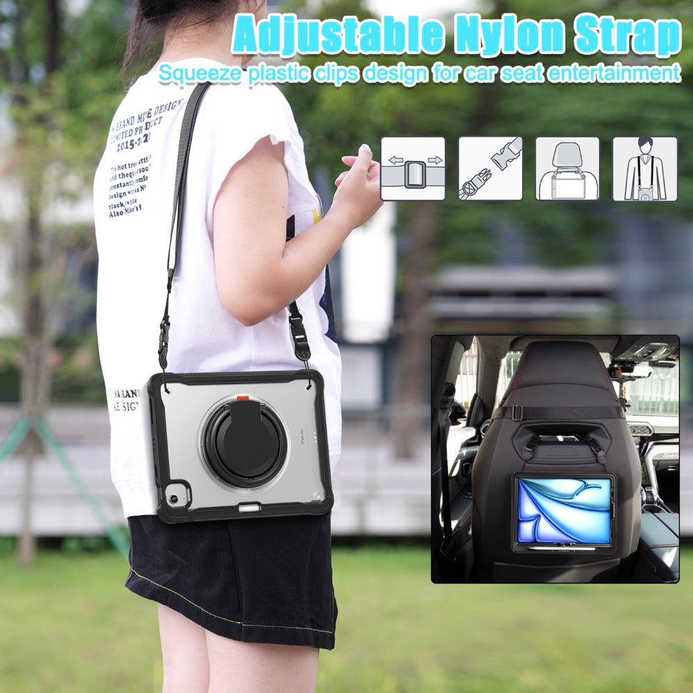 Estuche popeye b series modelo ipad air 11 2024 color transparente sin strap  Shop name