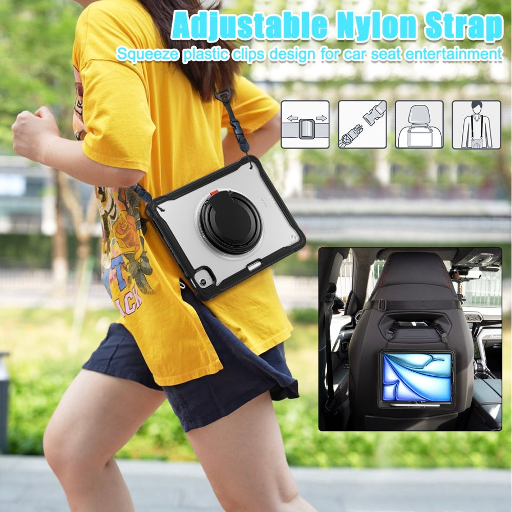 Estuche popeye b series modelo ipad air 11 2024 color transparente sin strap  Shop name