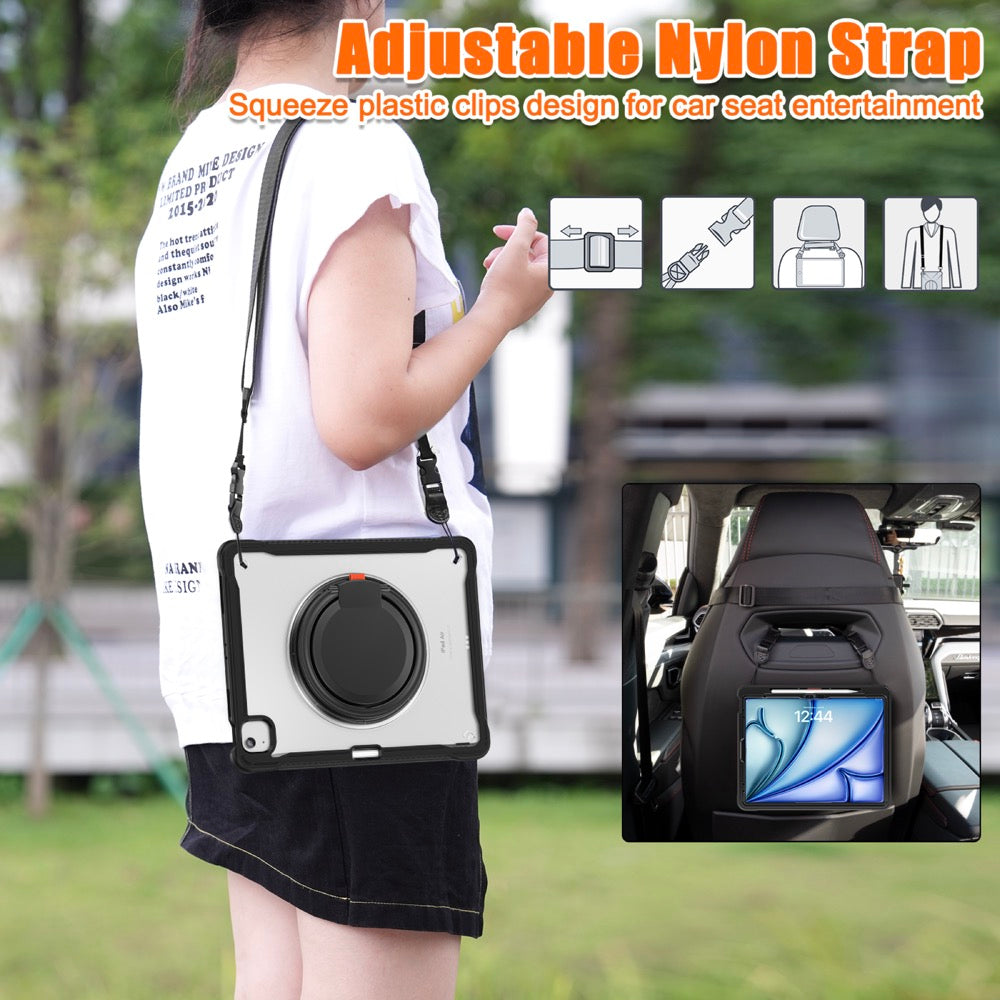 Estuche popeye b series modelo ipad air 13 2024 color transparente sin strap Shop name