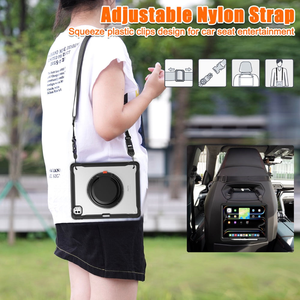 Estuche popeye b series modelo ipad pro 13 2024 color transparente sin strap Shop name