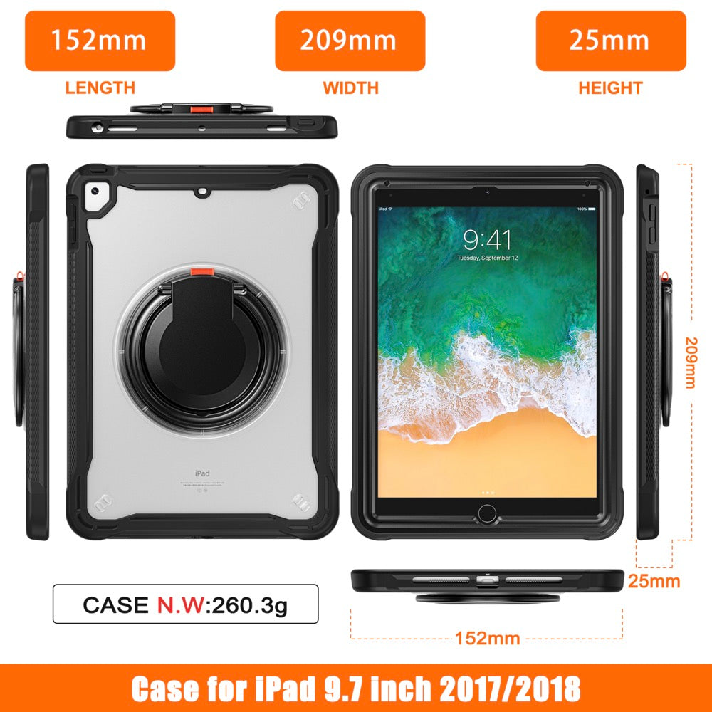 Estuche popeye b series modelo ipad 9.7 color transparente sin strap Shop name