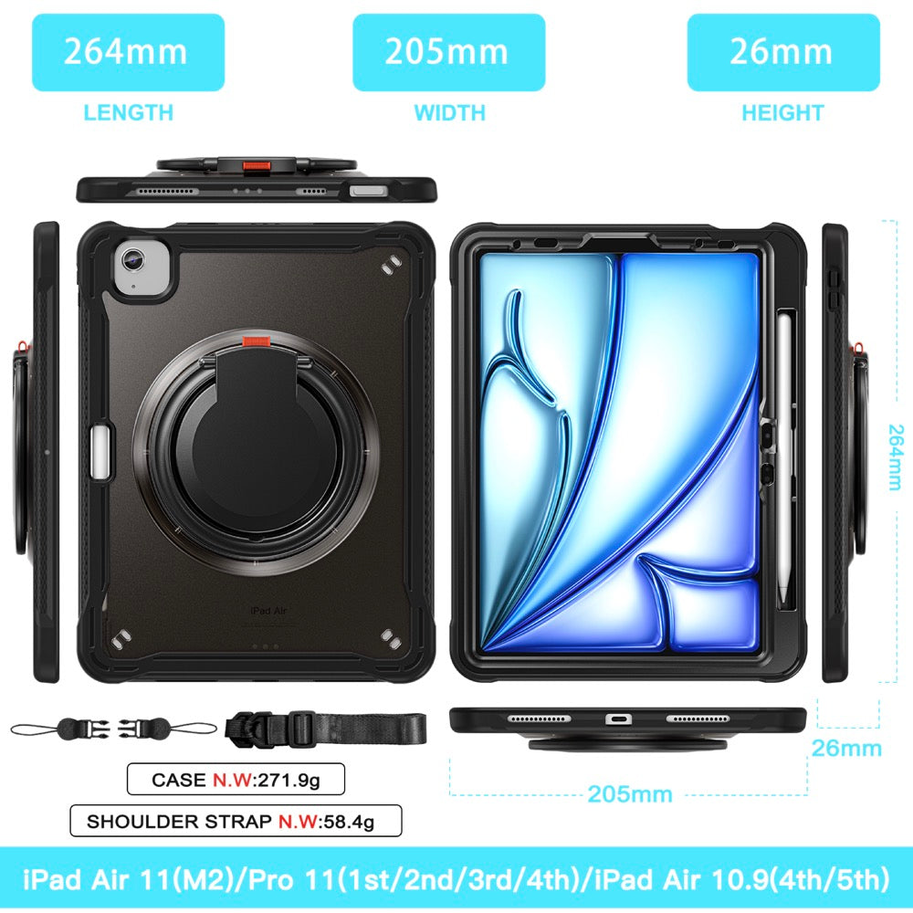 Estuche popeye b series modelo ipad air 11 2024 color negro sin strap Shop name