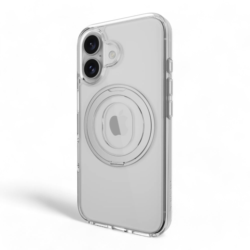 Estuche Switcheasy MagStand Para iPhone 16 Transparente Rotación 360 Grados Shop name