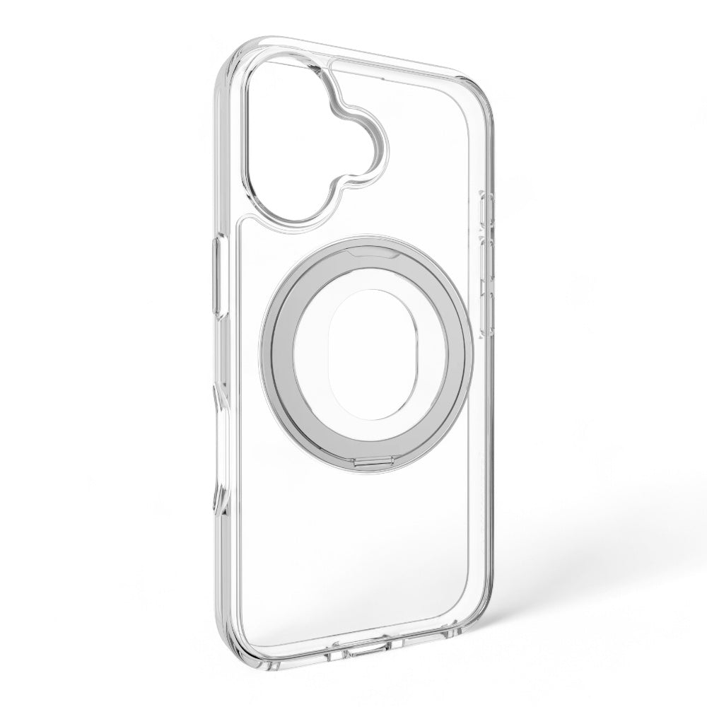 Estuche Switcheasy MagStand Para iPhone 16 Transparente Rotación 360 Grados Shop name