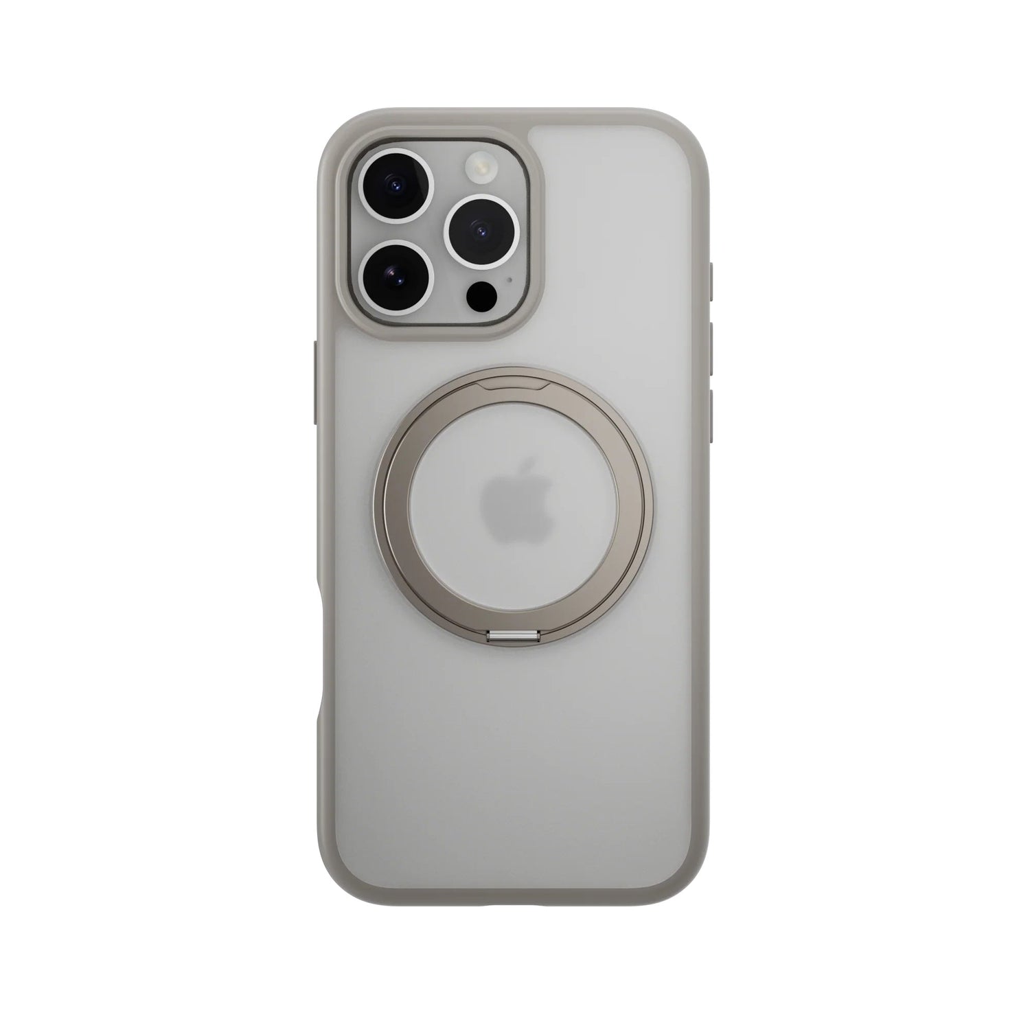 Estuche mageasy magstand iphone 16 pro magstand 360 m rotating ring protective case color plateado Shop name
