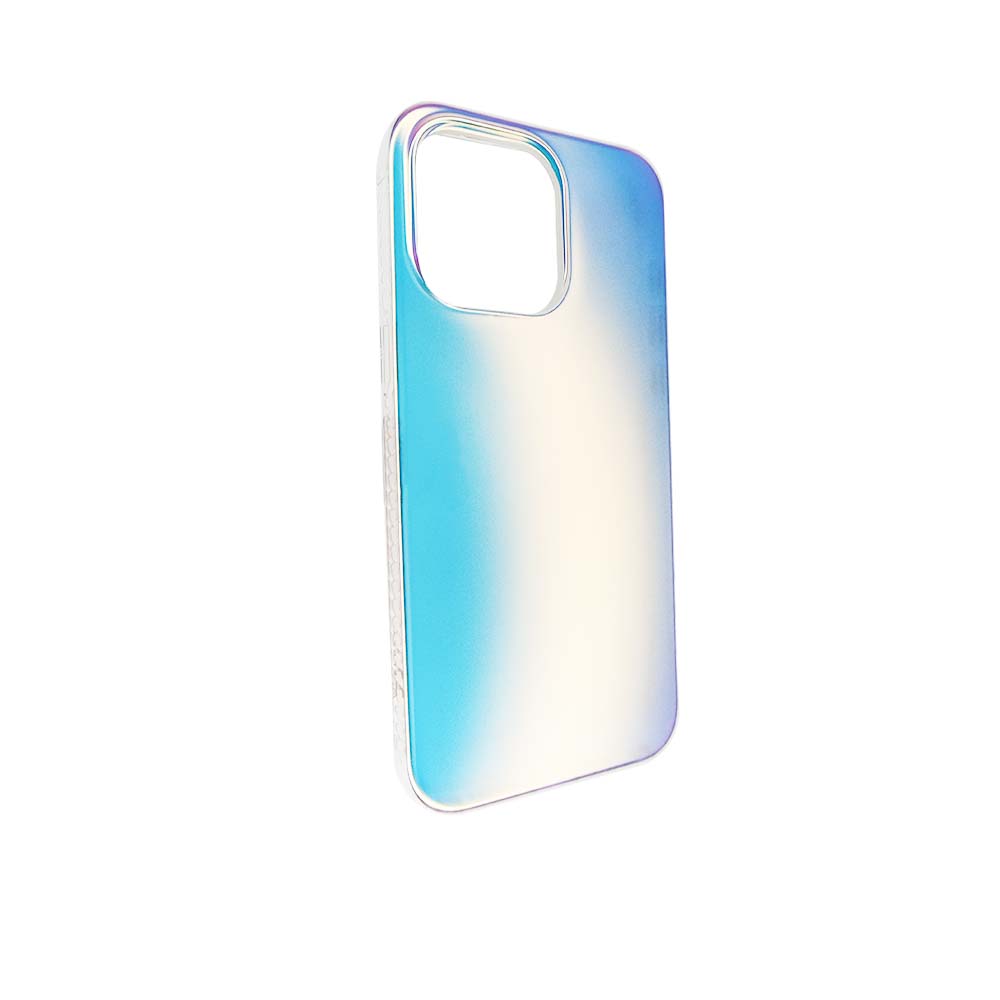 Estuche el rey cosmos iphone 15 tornasol liso color multicolor Shop name