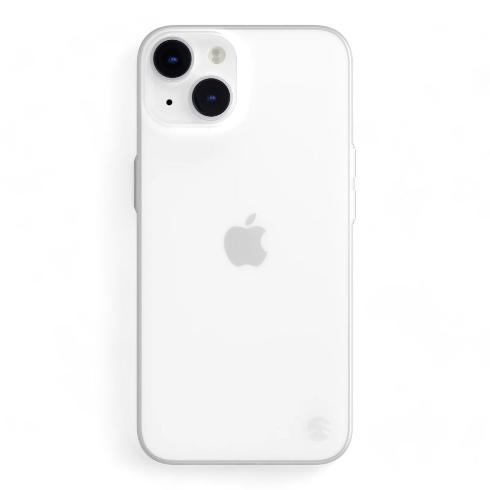 Estuche switcheasy skin iphone 14 0.35 color transparente/blanco Shop name