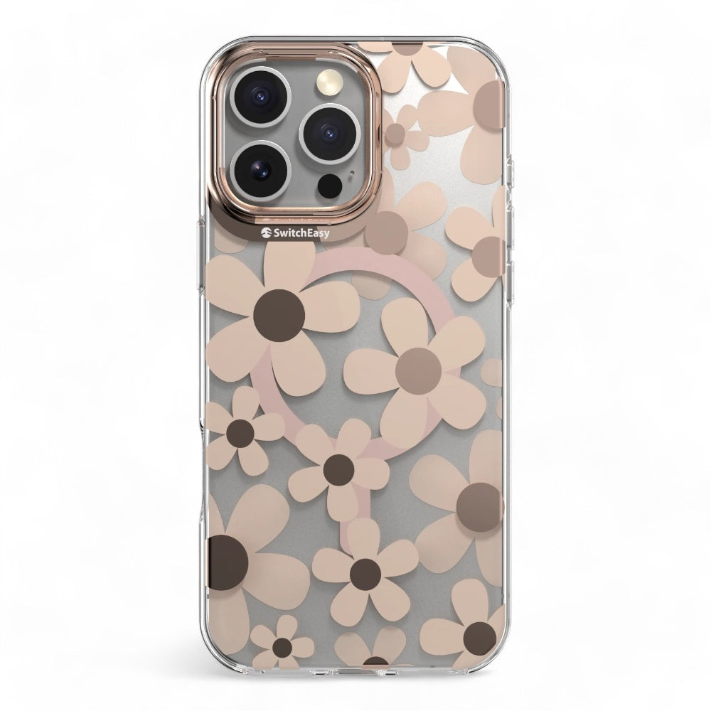 Estuche switcheasy skin iphone 16 pro fleur m 3d patterned shockproof case rosž color rosado arena Shop name